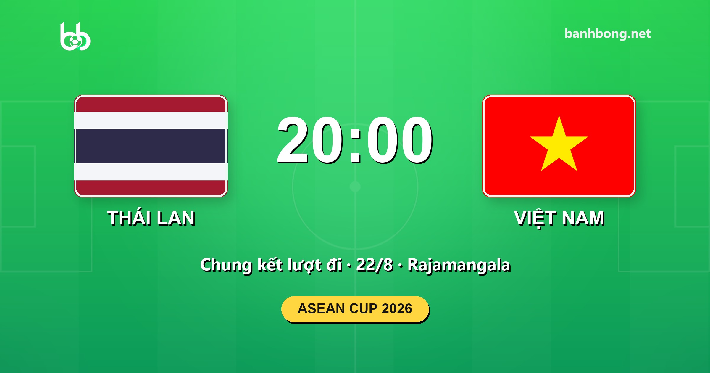 Chung kết ASEAN Cup 2026: Việt Nam - Thái Lan hai lượt, và ba cái tên đáng chú ý