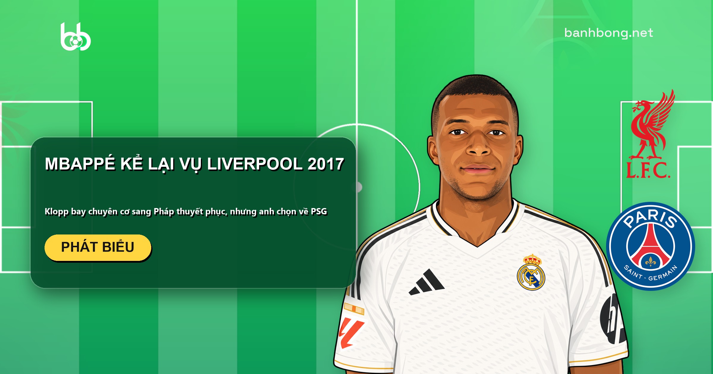 Mbappé tiết lộ Liverpool từng đưa Klopp bay chuyên cơ sang Pháp thuyết phục năm 2017