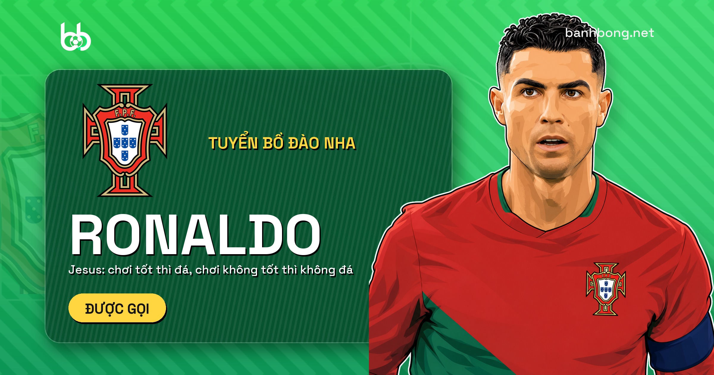 Ronaldo có tên trong danh sách tuyển Bồ Đào Nha đầu tiên của Jorge Jesus